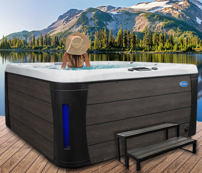 Calspas hot tub being used in a family setting - hot tubs spas for sale Cicero